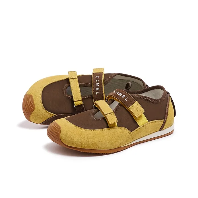 CAMEL Anti Slip Wear Resistant Low Top Casual Shoes Women's-2