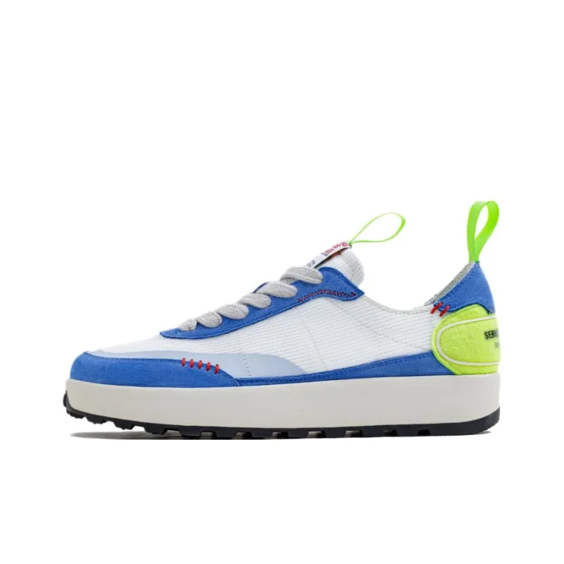 MADEN Low Top Skateboard Shoes Men's Blue-0