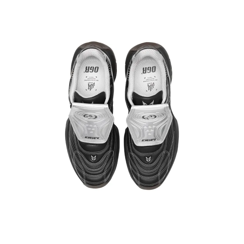 OGR Slip Resistant, Abrasion Resistant, Breathable, Lightweight Low Top Casual Shoes Unisex Gothic Ambush Black-1