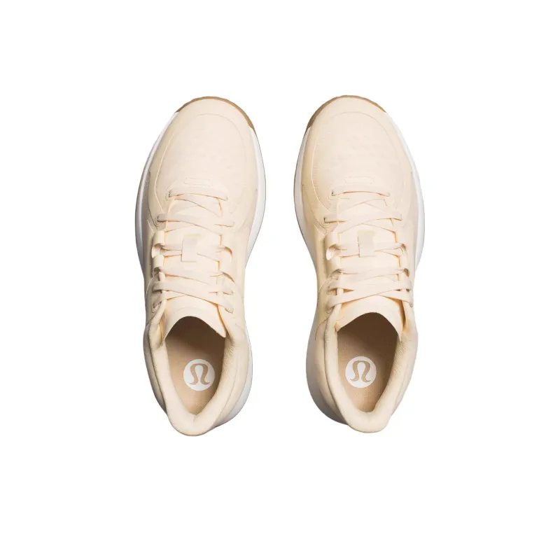 Lululemon Strongfeel Anti Slip Wear Resistant Low Top Running Shoes Women's Light Yellow-3