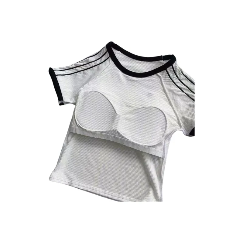 Cotton Gene Crop Tops Women's-10