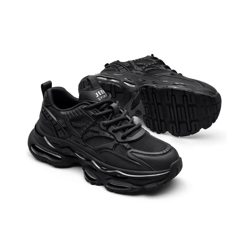 JEEP SPIRIT Darth Vader Chunky Sneakers Men Low Top Jet Myst Black-16