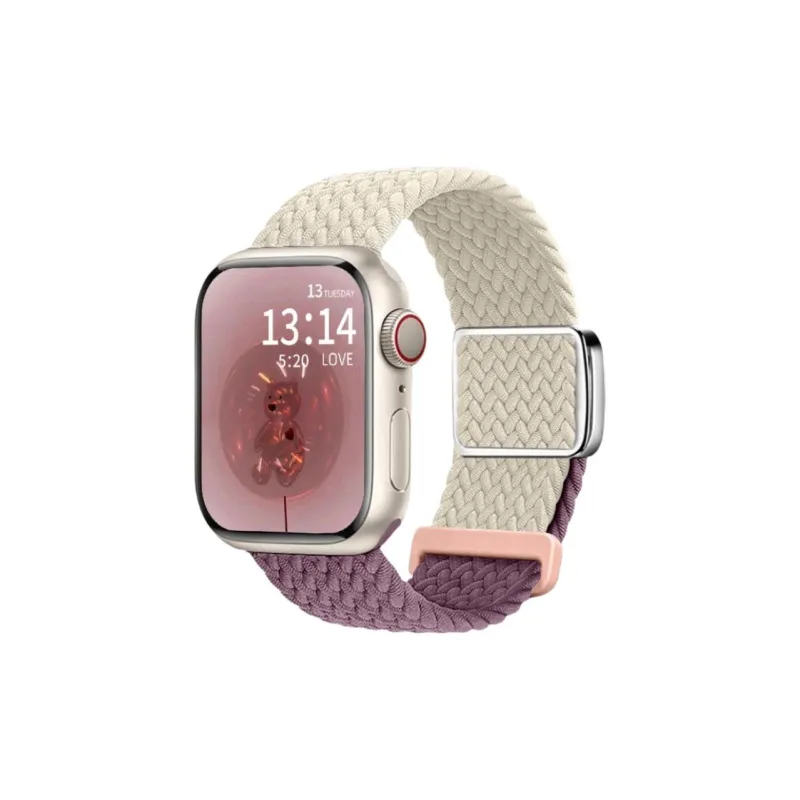 KVZUVUU Apple Compatibility Watch Band Nylon Material-9