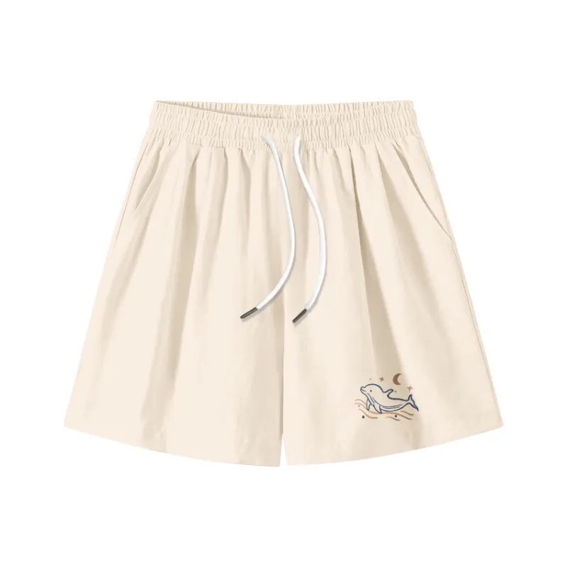 Cotton Casual Shorts Unisex-3