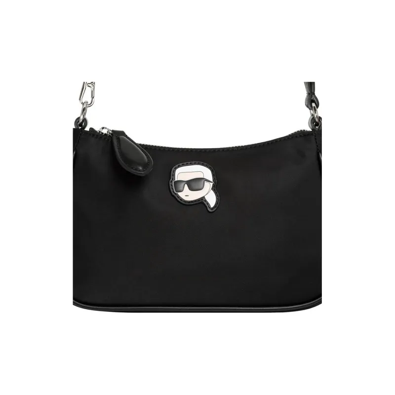KARL LAGERFELD PU Shoulder Bag Women's Black-2