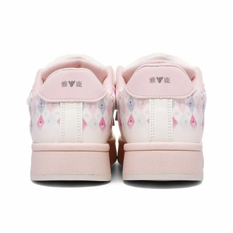 Yalu Wear resistant And Lightweight Low Top Skateboard Shoes Women's-8