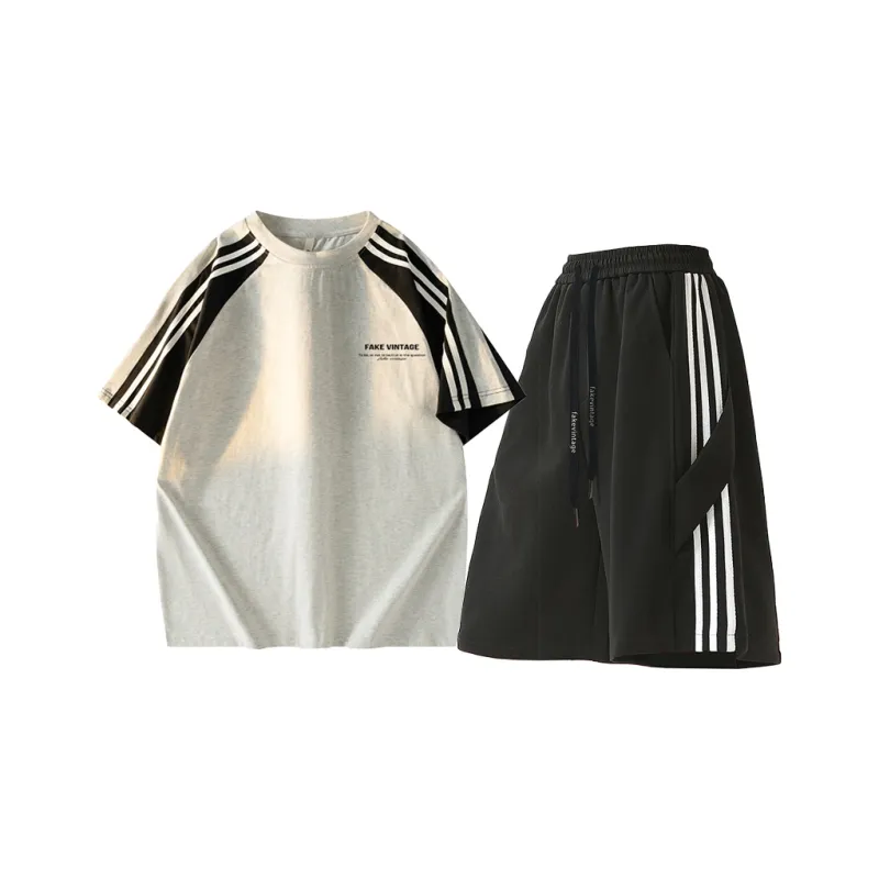 FAKE VINTAGE Casual Sportswear Unisex-5