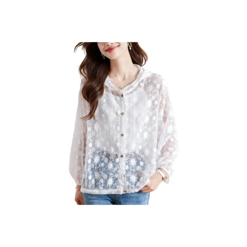 X MOOM Shirts Women's Beige-0