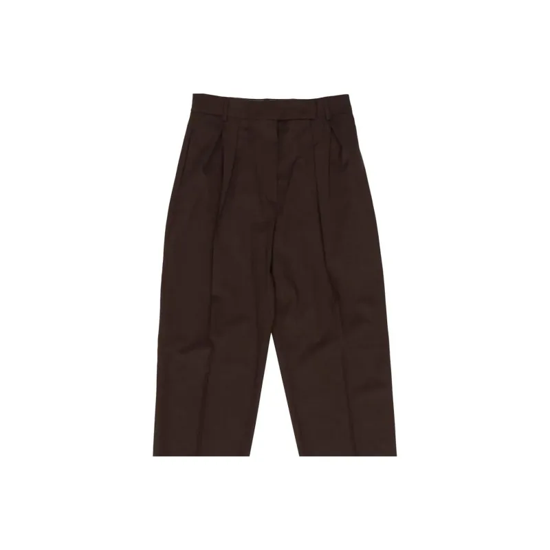 MaxMara Pleat Detailed Tapered Trousers-2