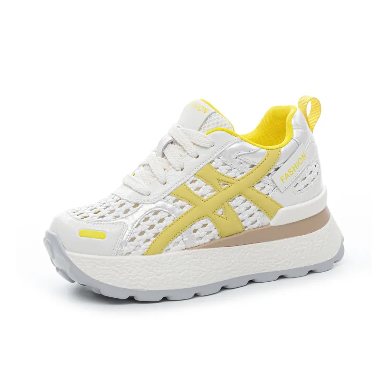 POOQ Low Top Chunky Sneakers Women's-6