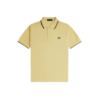 FRED PERRY Polo Shirt Men's Yellow