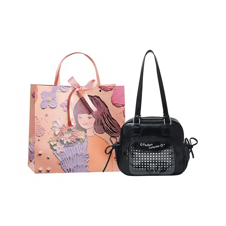 PARK DANCE PU Underarm Shoulder Bag Women's Multicolor-2