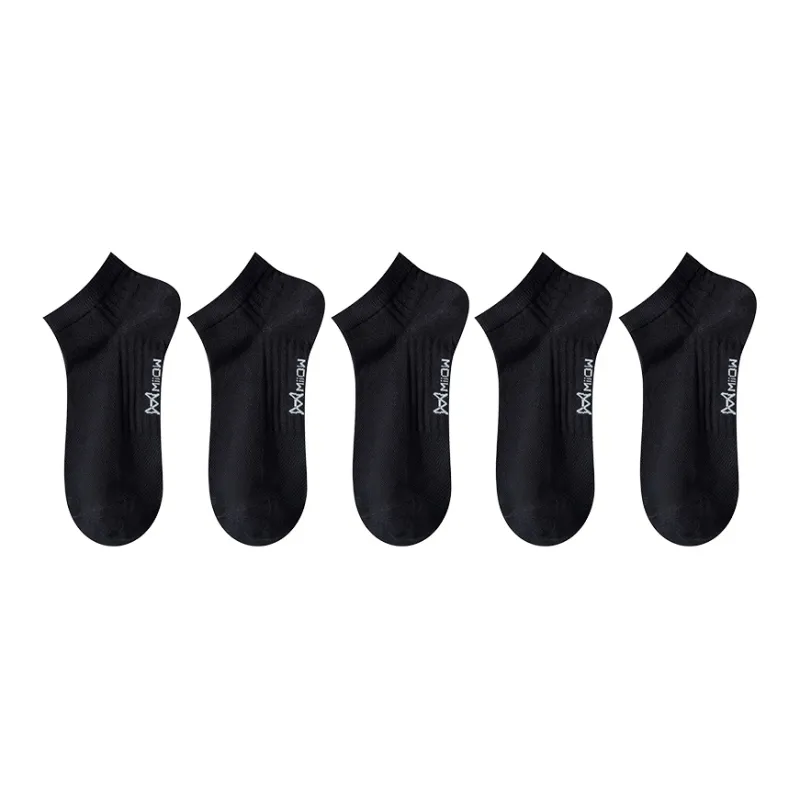 MIIOW No Show Socks Men's 5 Pack-8