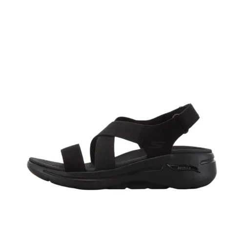Skechers Go Walk Arch Fit Roman Sandals Women's Black