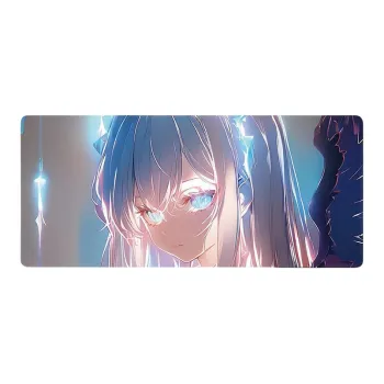 DANYIN Extra Large Anime Keyboard Pad Gradient Esports Mouse Pad For Gaming Men's Computer Desktop Mat Mouse Pads