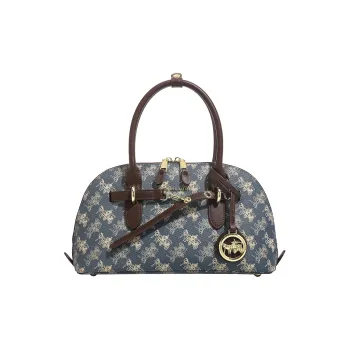 H YXIANG PVC Shoulder Bag, Crossbody Bag, Handbag Women's Blue
