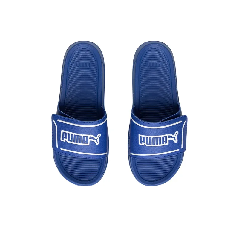 PUMA Slip Resistant Slide Slippers Unisex Blue-3