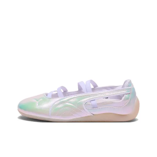 PUMA Speedcat Anti Slip Wear Resistant Low Top Casual Shoes Women's Pink Purple