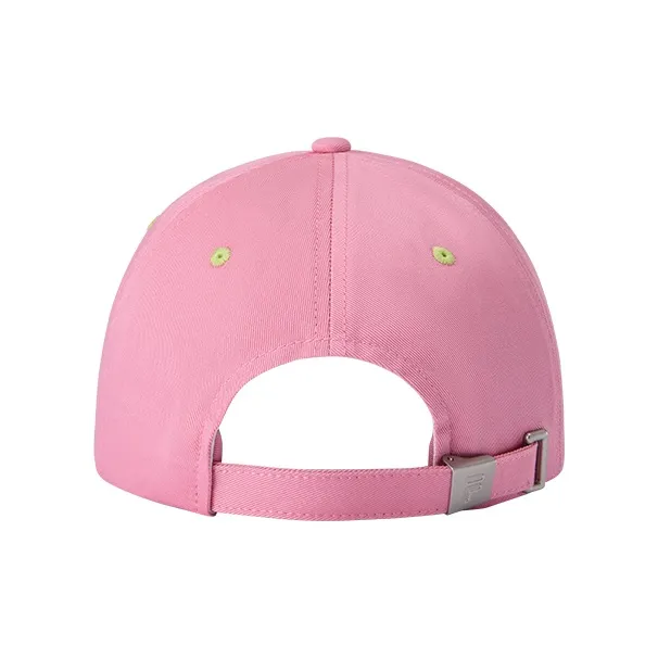 FILA FUSION Cotton Baseball Caps Unisex Wild Cherry Blossom Pink-2