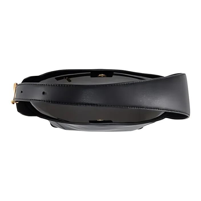 SAM EDELMAN Cow Leather Bucket Bag, Shoulder Bag Medium Size Women's Black-2