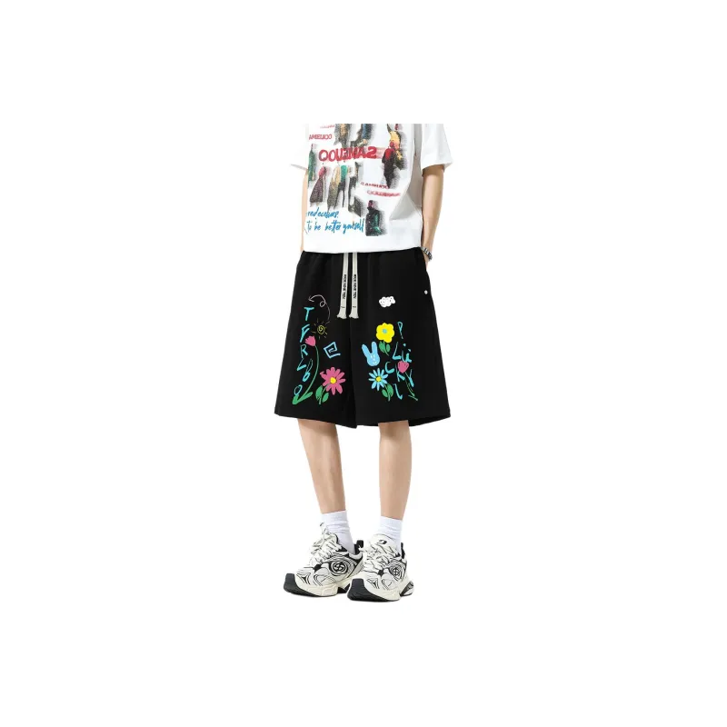 RICE NINE TEN Casual Shorts Unisex-20