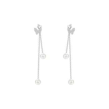 TAOHUAZHAOZHAO S925 Silver Earrings Women's