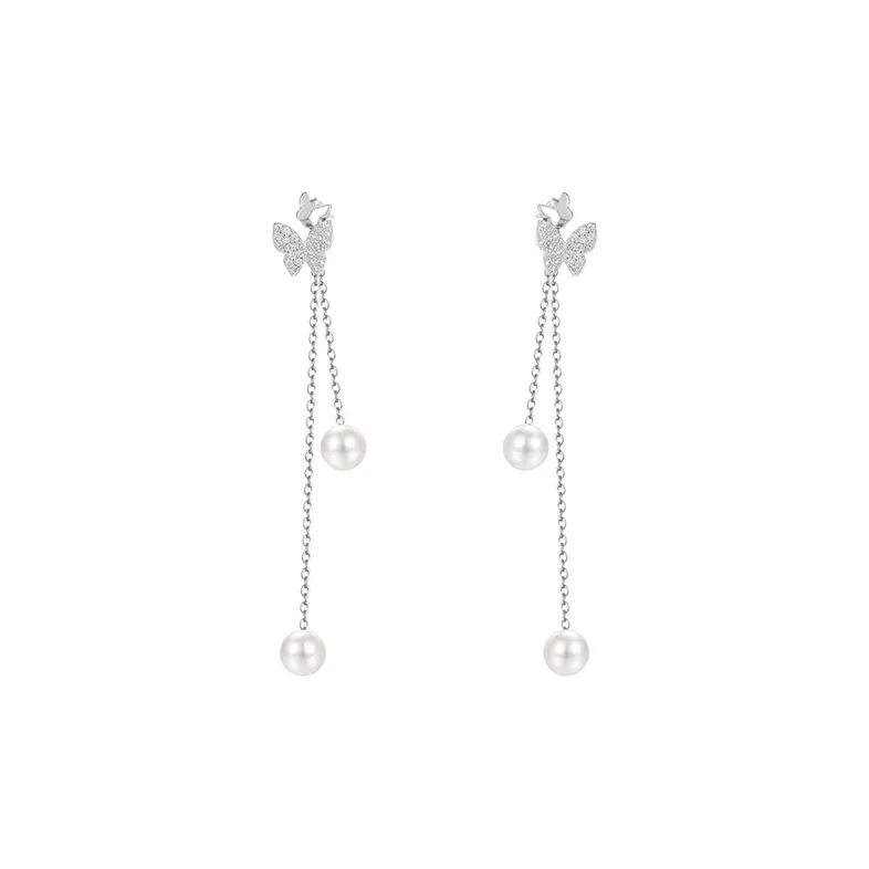 TAOHUAZHAOZHAO S925 Silver Earrings Women's-0