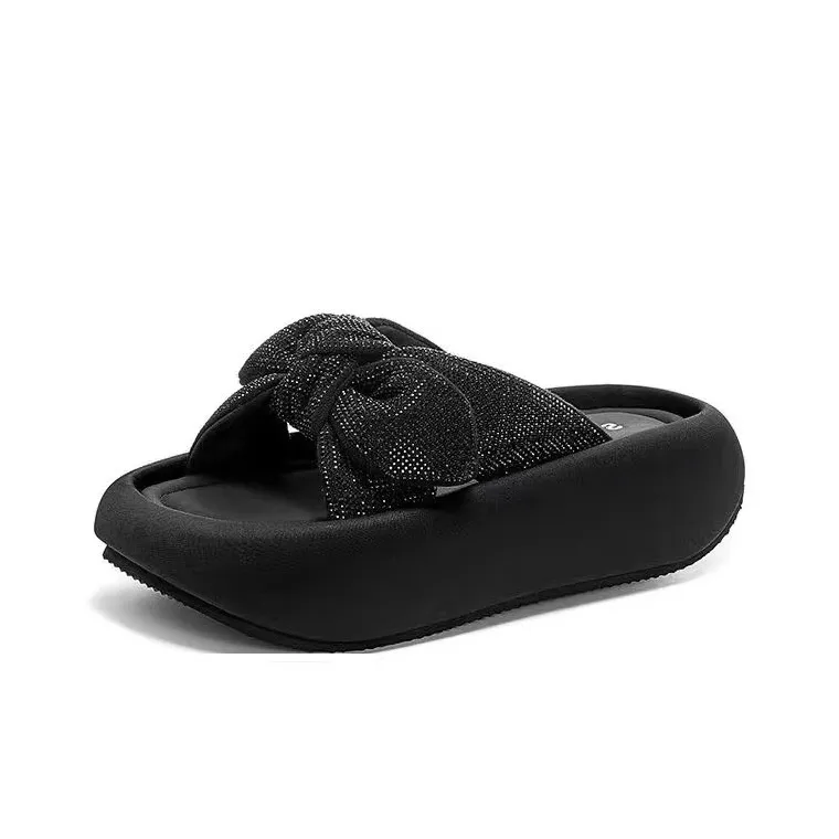 Puppytown Slip Resistant Abrasion Resistant Cushioning Slide Slippers Women's-3