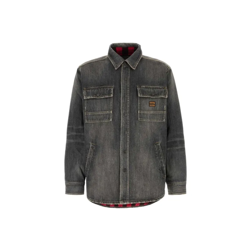 Balenciaga Cotton Demin Shirt Jacket-0