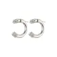 Silver 1 Pair Eh-3612.ebB