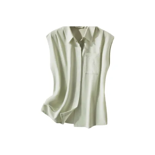 IHIMI Shirt Women's Light Lotus Green