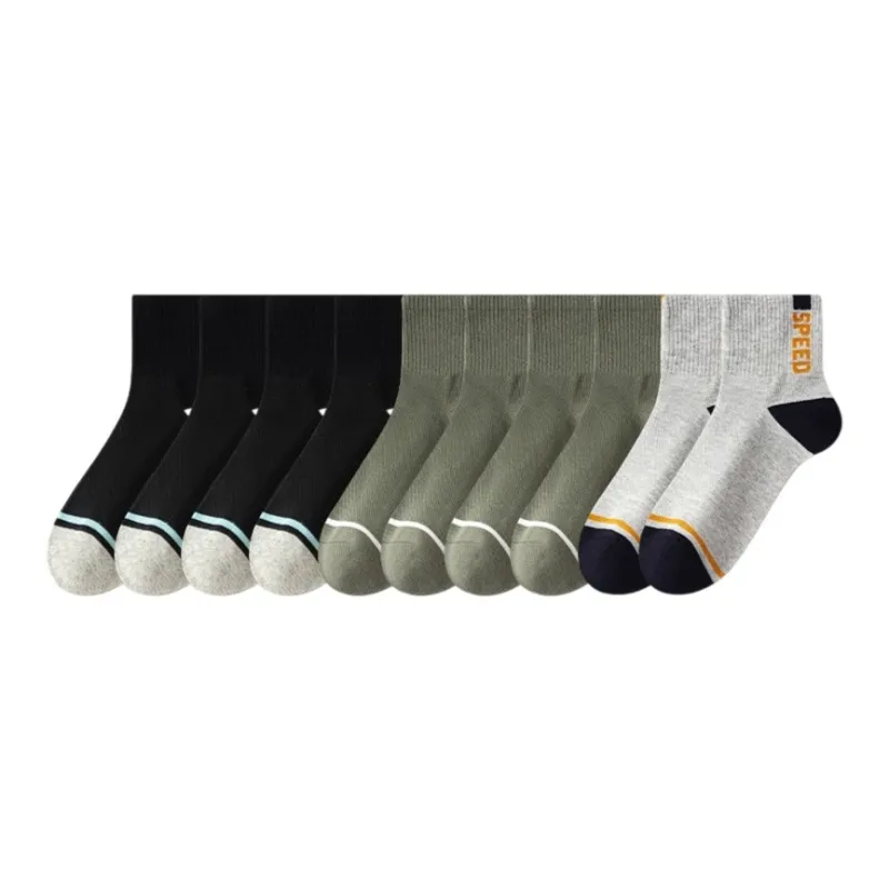 7 SEVFUN Mid Calf Socks Men's Combo Set-38