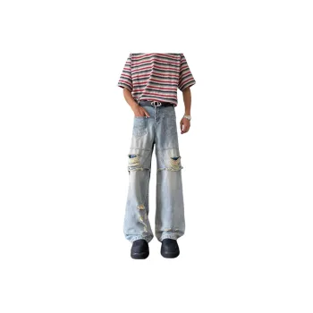GY.VG Jeans Unisex Blue