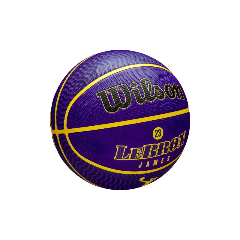 Wilson PLAYER Rubber Basketball Purple Size 7 Competition Unisex-3