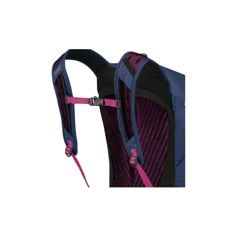 OSPREY Recycled Nylon Outdoor Hiking Bag Backpack Unisex Blue Purple-4