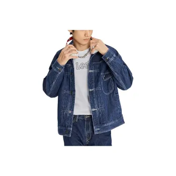 Lee Denim Jackets Men Medium Blue