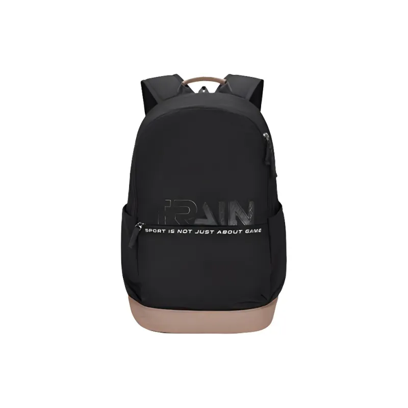 XTEP Variety Training Collection Textile Fabrics Backpack Unisex Black/Dark Gray-0