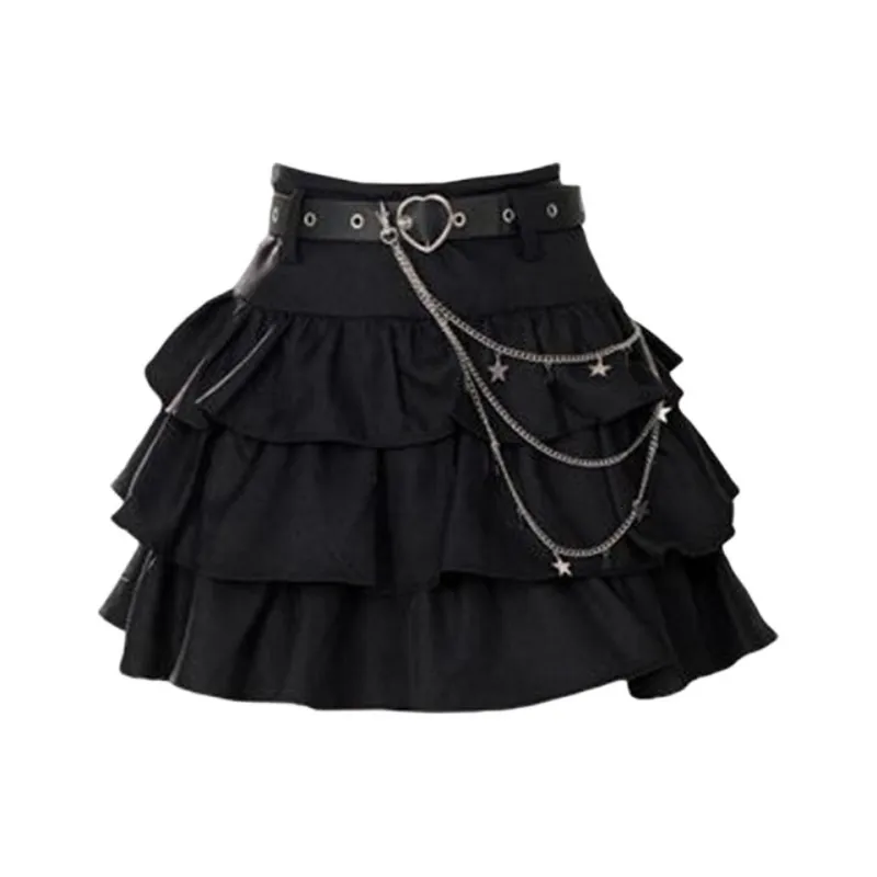 Gentle Welcome Casual Short Skirts Women's-2