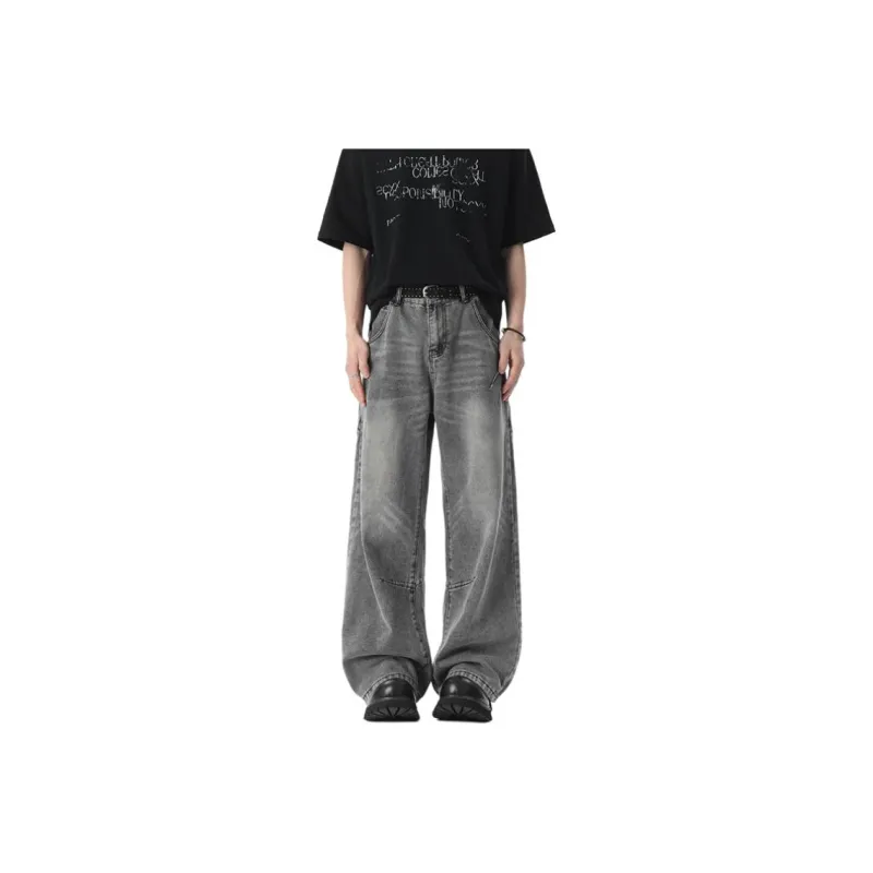 YOFVV Jeans Unisex Concrete Gray-0