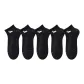 [5 Pack, Boneless Puppy Embroidery]5 Pack Black