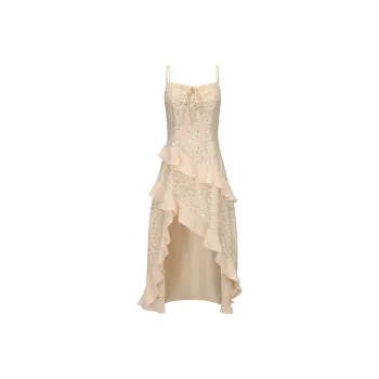 CHIWAWAMEME Slip Dresses Women's Sweet Pear Floral
