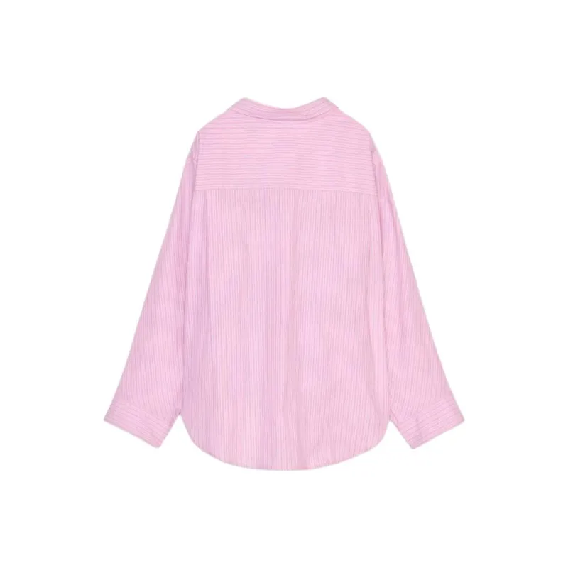 ZARA Shirts Women's Pink/White-1