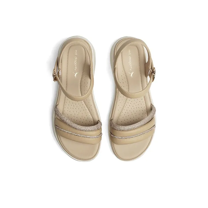 RED DRAGONFLY One Strap Sandals 5.5CM Women's-11