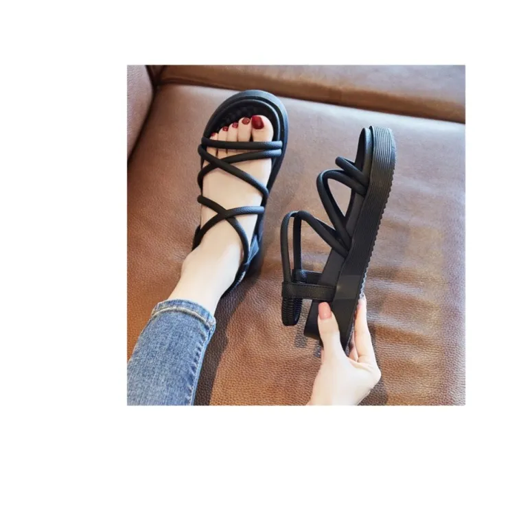 Puppytown One Strap Sandals 5cm Women's-6