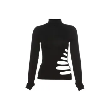 POPO.INFO T Shirts Women's Black