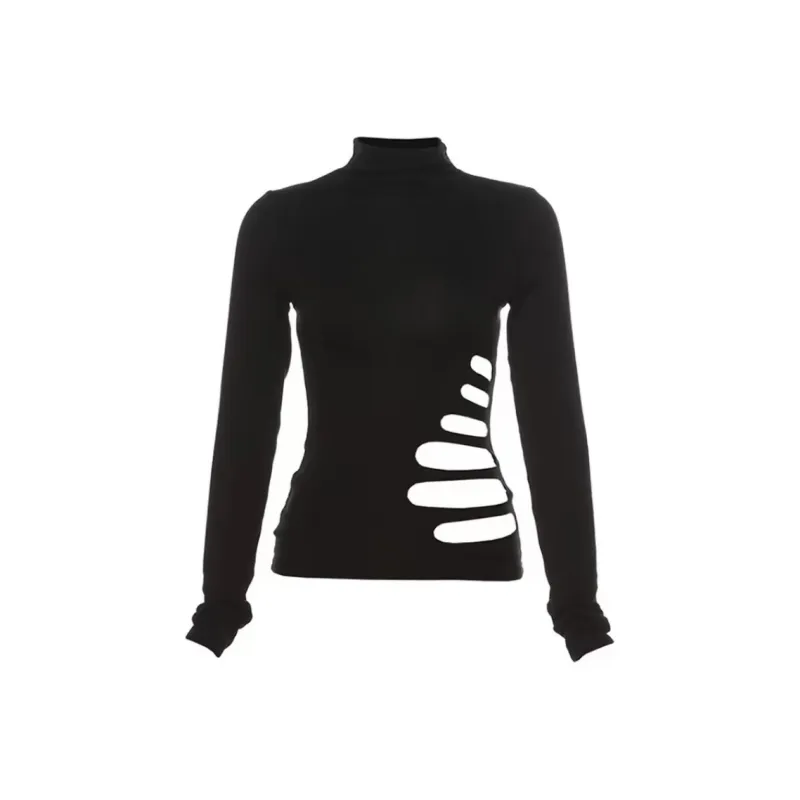 POPO.INFO T Shirts Women's Black-0