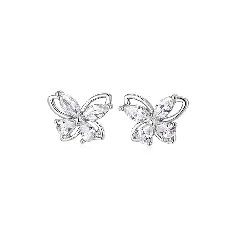 Wylyp 925 Sterling Silver Stud Earrings Women's-0