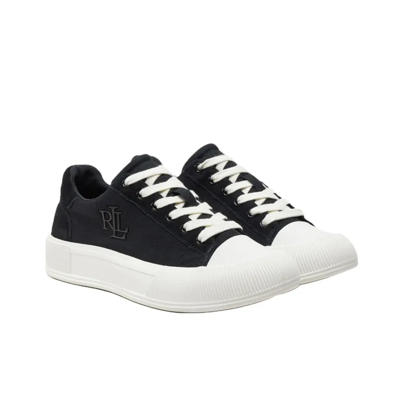 LAUREN RALPH LAUREN Low Top Skateboard Shoes Women's Black-2