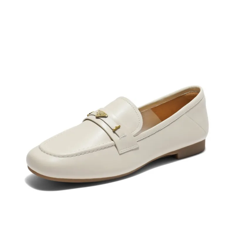 BELLE Loafers Women's Black, Ecru-6