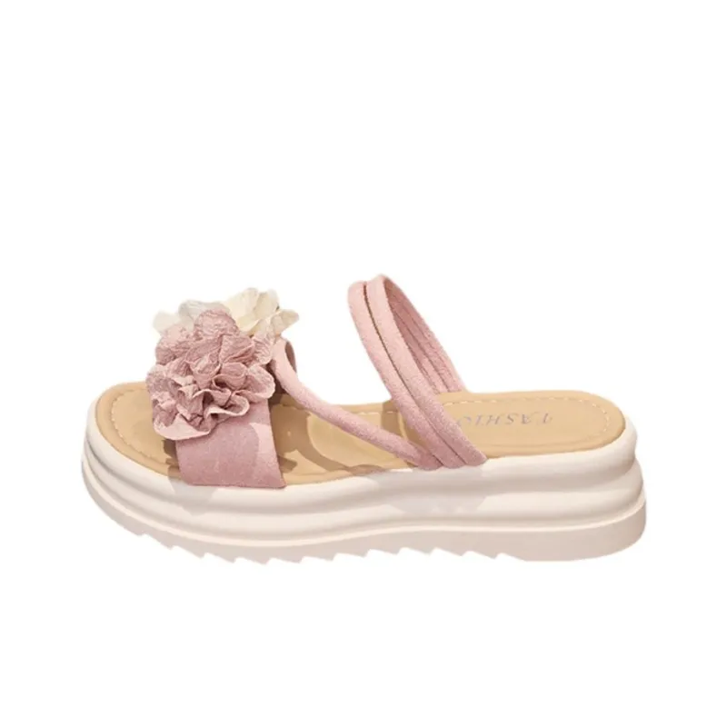 WUJI Slip Resistant Abrasion Resistant Cushioning Slide Slippers Women's-4